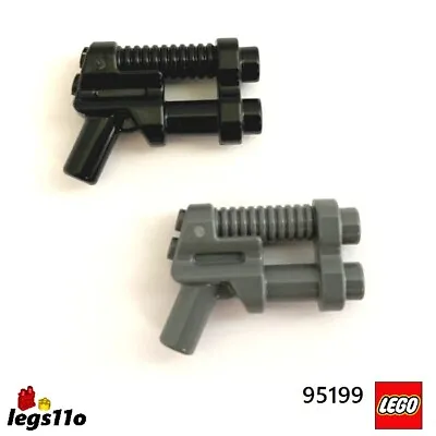 £1.59 • Buy LEGO Space Gun With Ribbed Twin Barrel Pistol For Minifigure (95199) NEW
