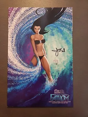 Michael Turner's Fathom 5c NYCC Exclusive 2009 Out Of 750 Signed By Jt Krul • $100