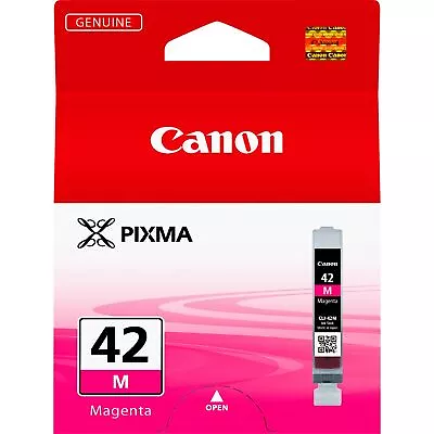 Canon 6386B001/CLI-42M Ink Cartridge Magenta 416 Photos 13ml For Canon Pixma Pro • £29.26