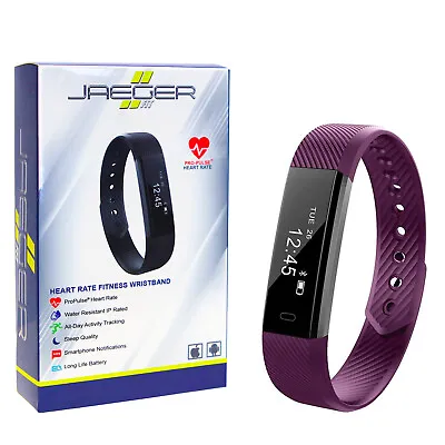 Fitness Tracker Watch Jaeger Alta PLUM HR Heart Sleep Step Smart Watch Fit Type • $43