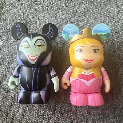 Disney Vinylmation Sleeping Beauty Series Aurora And Maledicente 3  Figure • $18