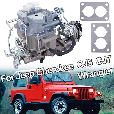 2-Barrel Carburetor Carter For Jeep CJ7 CJ Wrangler BBD 6 CYL 4.2L 258 CU Engine • $80.95