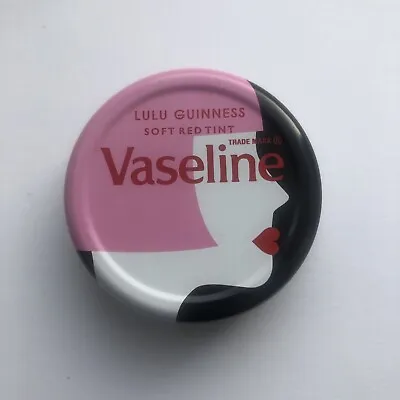 £29.99 • Buy VASELINE Lulu Guinness Soft Red Tint Limited Edition 20g Tin