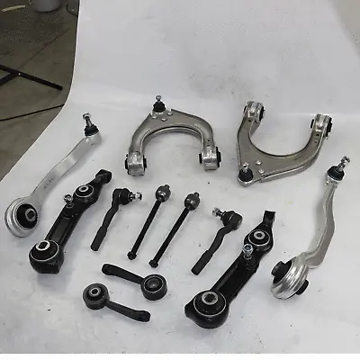 12 Front Suspension Control Arms Tie Rods Ball Joints Kit For Mercedes Benz W211 • $210.06