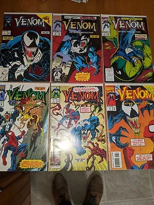 Venom Lethal Protector #1-6 Complete Mark Bagley Marvel Comics 1993 (2) • $80