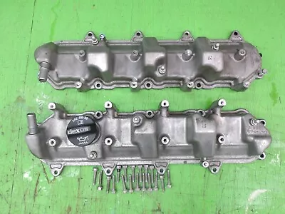 Gen V LT1 Rocker Arm Valve Cover Left & Right Set 12623927 12623926 GM OEM • $89.99