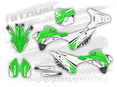 Graphics Compatible With Kawasaki KX 85 100 2014 - 2016 2017 2018 2019 2020 2021 • $230.89