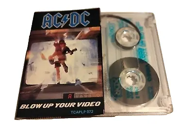 Ac/dc Blow Up Your Video Australian Cassette Tape Ac/dc Albert • $29
