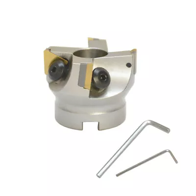 $54.99 • Buy 2 X3/4  90 Degree Indexable Face Mill Cutter Shoulder Face APMT TP32 D CNC 