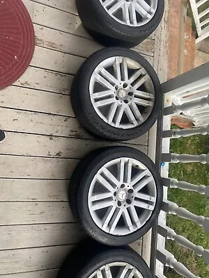 4 Tires And Rims  Mercedes-benz  245/ 40/17 Price  $125 Each • $400