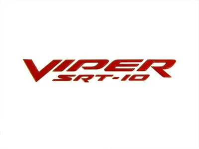 Oem New Mopar 03-05 Dodge Viper Srt-10 Decal Emblem Nameplate Badge Wn81wrrab • $68.33