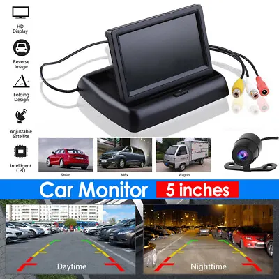 Backup Camera Wireless Car Rear View HD Parking System Night Vision + 5  Monitor • $31.15