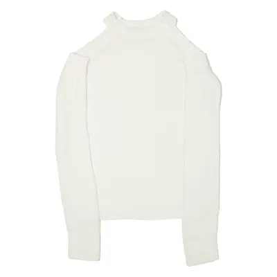 RAG & BONE Jumper White Tight Knit Womens XS • £28.99