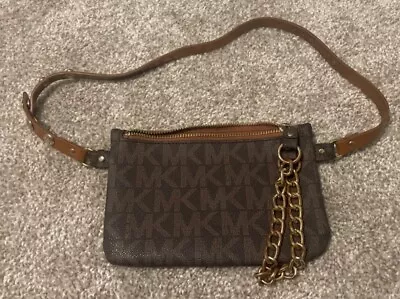 MICHAEL KORS Belt Bag Fanny Pack Waist Pouch Wallet Size Small • $26