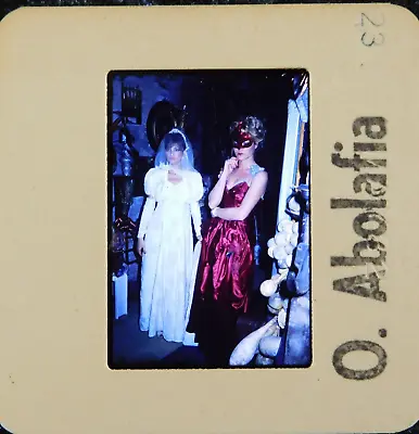 OA3-040 80s Invite Only NY Sex Party Mask Orig Oscar Abolafia 35mm COLOR SLIDE • $12