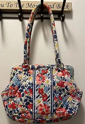 Vera Bradley Summer Cottage Frame Bag Purse Great Condition • $18