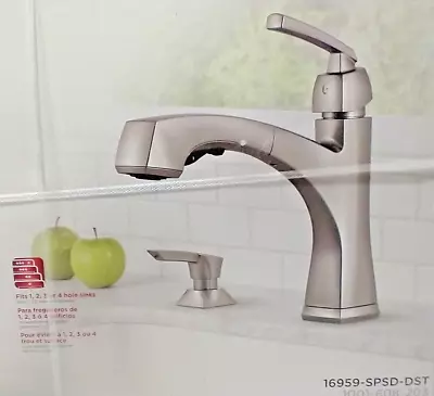 Delta 16959-SPSD-DST Montauk MagnaTite Kitchen Faucet SpotShield Stainless • $114.99