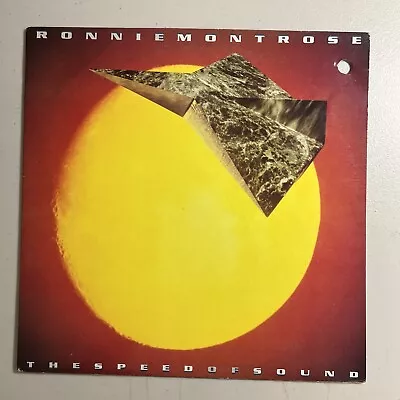 Ronnie Montrose : The Speed Of Sound 1988 Rock LP VG+/VG • $11.99