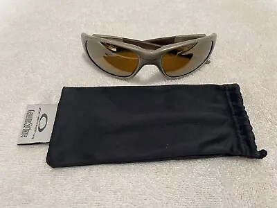 Oakley Straight Jacket Metallic Sand Sunglasses - Gold Iridium - MINT • $169.99