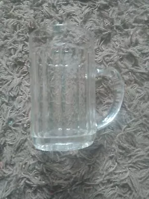 GR G.R. PINT GLASS LANTERN TANKARD 10 SIDED VGC Unusual No 5 • £16