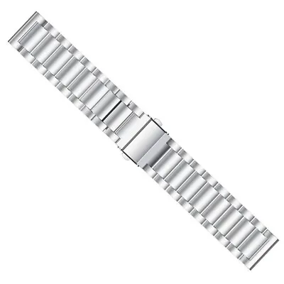 Replacement Smartwatch Band Metal Watch Straps Men 3 Bands Metal • £11.04