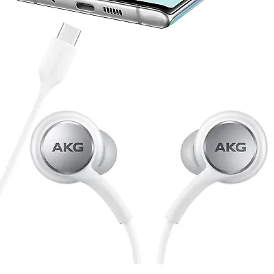 AKG Samsung Headset USB Type C For Galaxy Tab S7 Plus Headphones Earphones White • $68.29