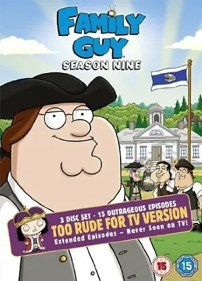 Family Guy - Season 9 DVD Comedy (2010) Seth McFarlane Quality Guaranteed • £2.12