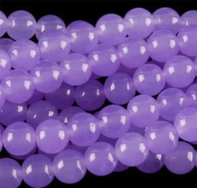 8mm Purple Alexandrite Round Gemstone Loose Beads 15'' AAA • $3.50