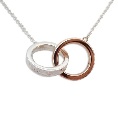 £248.91 • Buy [Used] TIFFANY 925/Metal 1837 Interlocking Circle Necklace [g39-37]