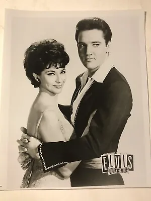 Elvis Presley 8x10 Photo Picture B&W Young Elvis With Co Star • $8.09