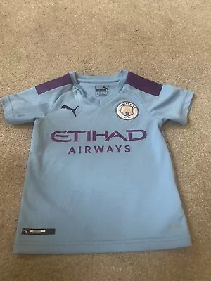 Manchester City Child’s Shirt 3/4 Years • £8