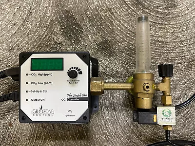 Grozone Control SCO2 CO2 Controller Simple One Series Titan Sensor 8012022 Set • $300