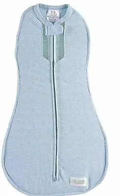 $20.50 • Buy Woombie 5-13 Lbs 0-3 Month Swaddle WOOMBIE AIR Dream On Light Blue Newborn NEW 