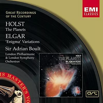 Holst: The Planets / Elgar: Enigma Variations London Philharmonic & Boult Sir  • £3.47