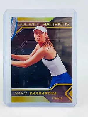 2023 Upper Deck Goodwin Champions Maria Sharapova Rainbow Black Gold #43/50 • $0.99