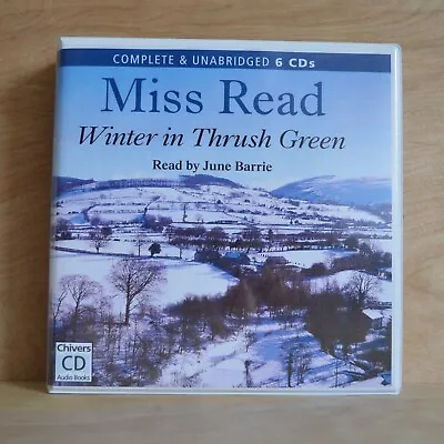 Winter In Thrush Green - Miss Read - Unabridged Audiobook - 6CDs • $42.49