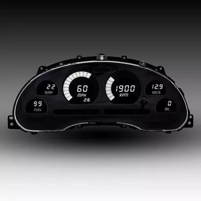 1994-2004 Mustang Digital Gauges White LED Intellitronix DP7009W Made In USA • $344.96