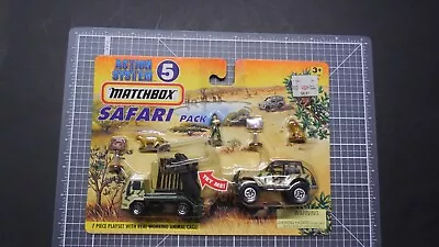 Matchbox Action System 5 Safari Pack Playset 1996 • $12.99