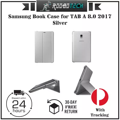 Samsung Book Case For TAB A 8.0 2017 - Silver • $19.99