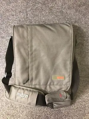 STM 13 -15  Green Vertical Laptop Padded Shoulder Messenger Bag • $19.95