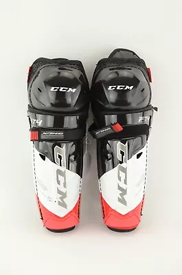 CCM Jetspeed FT 4 Ice Hockey Shin Guards Junior Size 11 (04041-0015) • $40