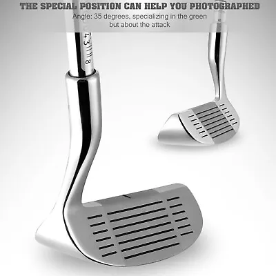 PGM HQ Double Side Golf Club Chipper For Right And Left Handed Golfer Silver 1Pc • $74.01