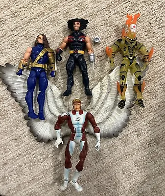 Marvel Legends Angel Toy Biz X-Men 6  Hasbro Weapon X Cyclops Sunfire Apocalypse • $40