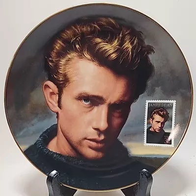 The JAMES DEAN Collection  HOLLYWOOD REBEL  Collectors Plate By Michael Deas • $29.99