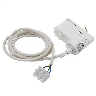 TS32-WH Track Adaptor 3 Circuit Pre-Wired To 1.5m Cable • £48