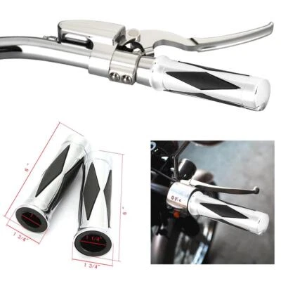 $29.99 • Buy Handlebar 1  Hand Grips For Yamaha V Star 650 950 1100 1300 XVS Custom Classic