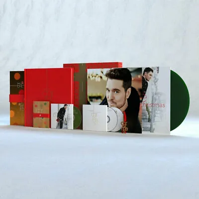 Michael Buble Christmas 10th Anniversary Super Deluxe Vinyl LP 2CD DVD Box Set • $104.49