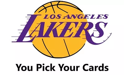 You Pick Your Cards - Los Angeles Lakers Team - NBA Basketball Card Selection 🏀 • $79.95