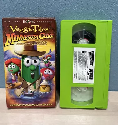 VeggieTales:  Minnesota Cuke And The Search For Samson’s Hairbrush VHS *TESTED • $11.04