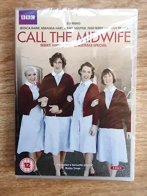 Call The Midwife Series Three (3) 4 DVD Box Set 2014 (NEW & SEALED) • £4.95